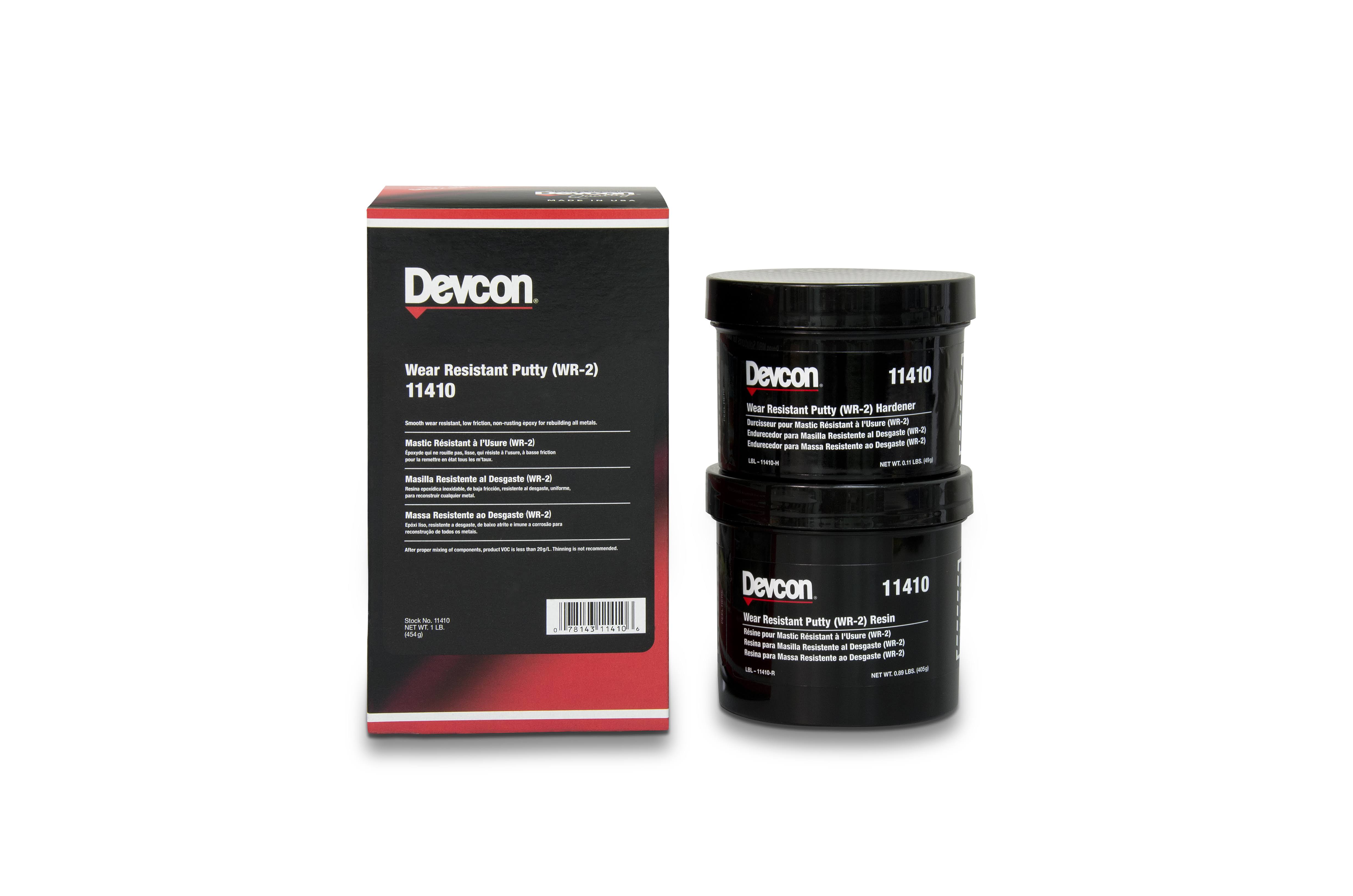 Devcon 11410 WR-2 Wear Resistant Putty, 1lb