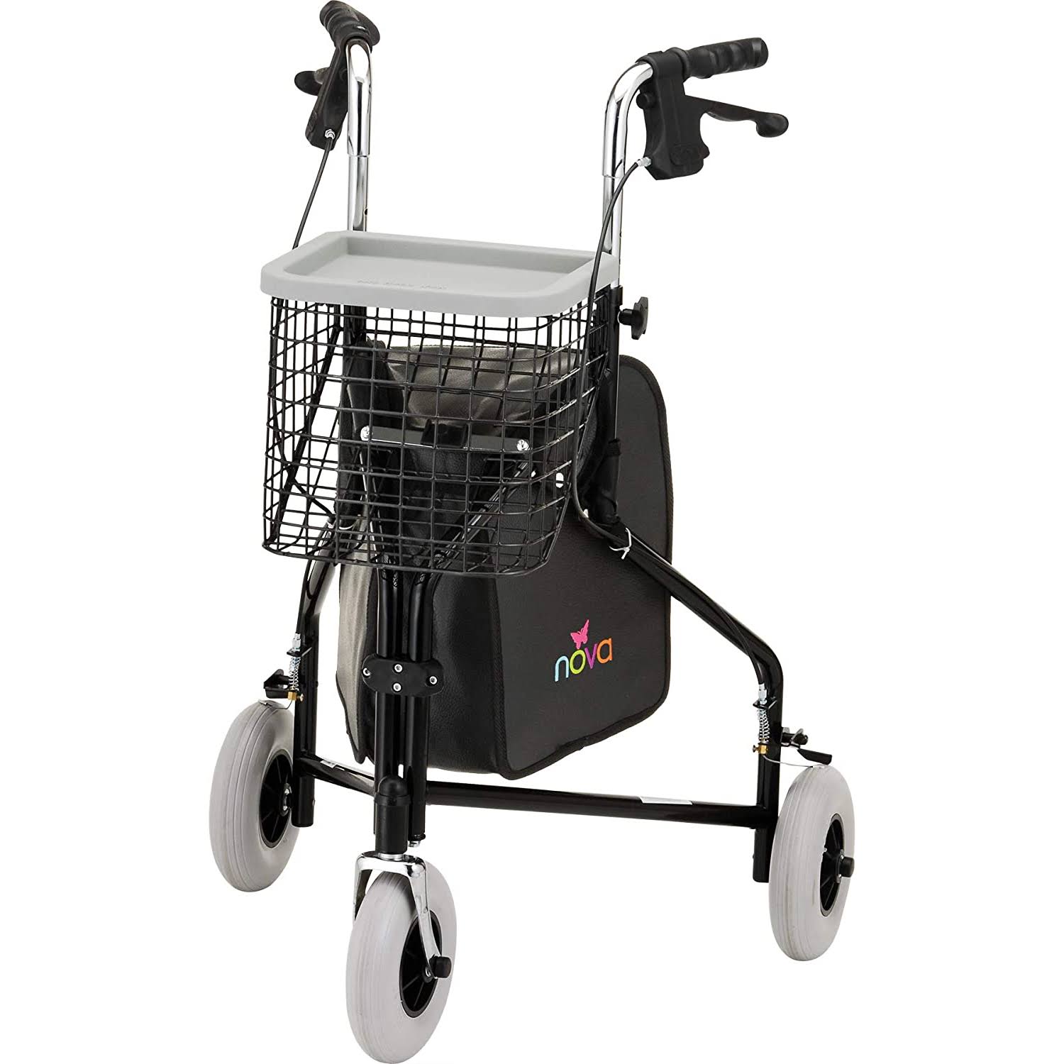 Nova Traveler 3 Wheel Rollator Walker
