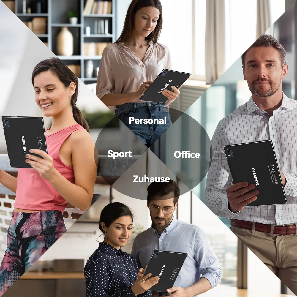 Tablet, 10.1 inch Android Tablets,Android 12 Tablet,16(8+8)GB RAM 128GB ROM,8MP+13MP Camera,1280x800 IPS Google Tablets