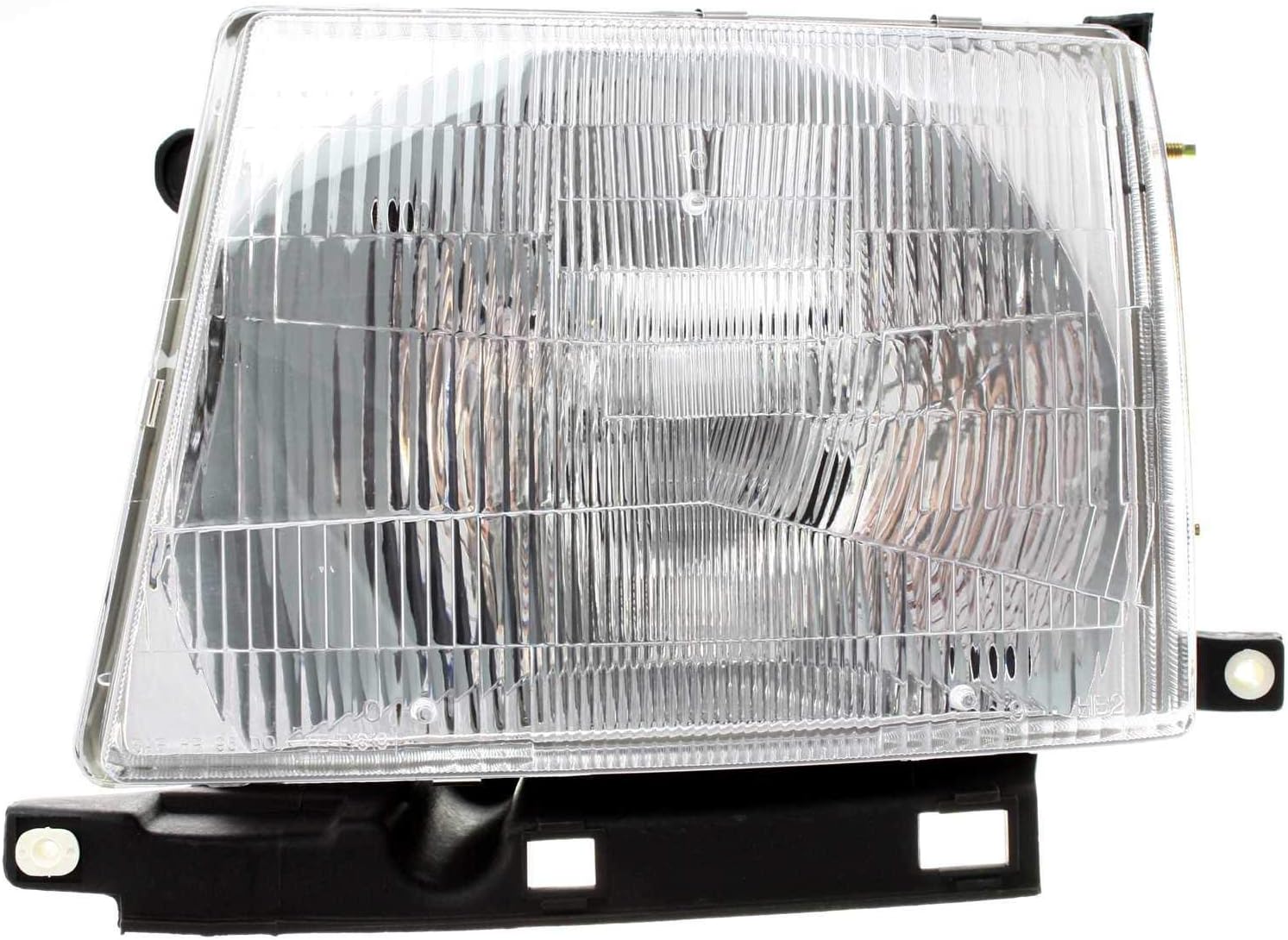 Evan-Fischer Headlight Set Compatible with 1997-2000 Toyota Tacoma Left Driver and Right Passenger Side Halogen With bulb(s) Pack of 2