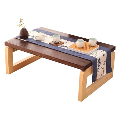 Floor Table Desk Folding Floor Tables Household Tea Table Balcony Low Table Tatami Living Room Coffee Table for Living Room Sitting Room Home Easy to Move