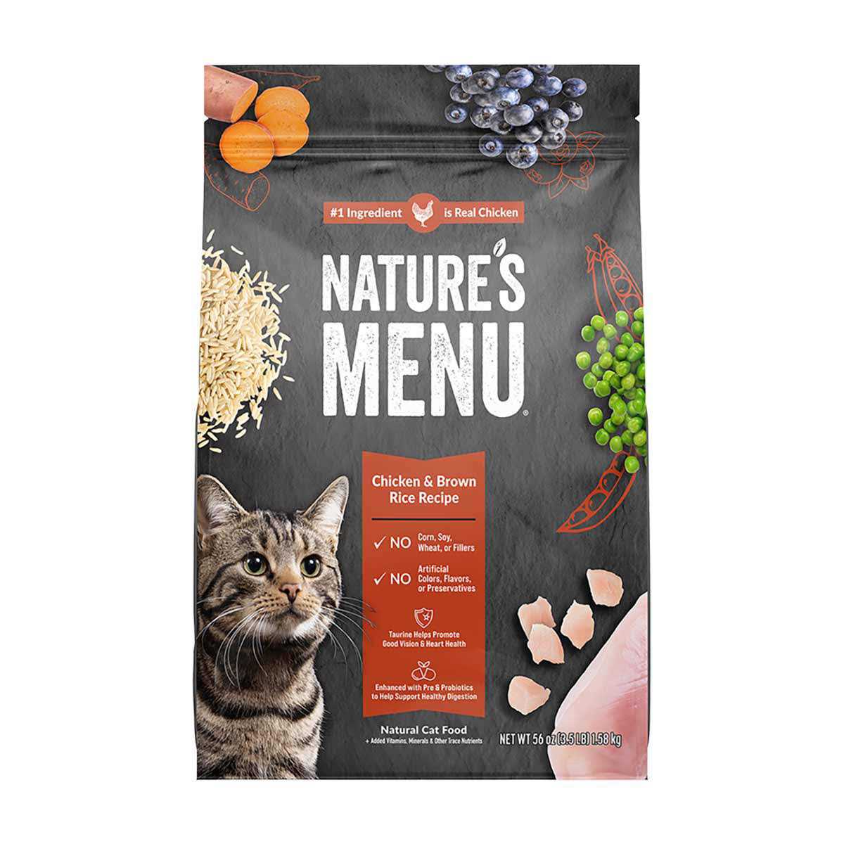 Natures Menu Nature's Menu Chicken & Brown Rice Dry Cat Food - Pet Supplies online store