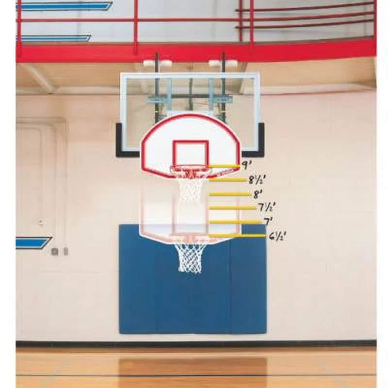 Bison 6-in-1 Adjustable Easy-Up Youth Basketball Goal