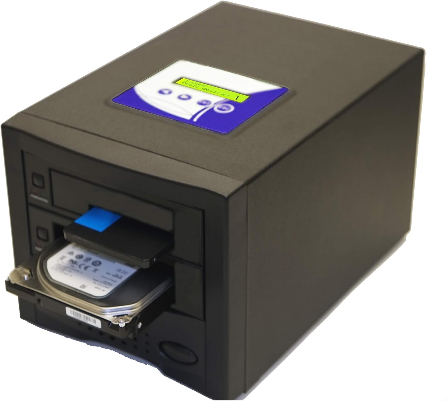 Acumen Disc True Imager 1 to 1 Target SATA 3.5 & 2.5 Hard Drive HDD Clone & SSD Memory Card Copier Duplicator (up to 80 MB/s) & Data Eraser (DOD Compliant)