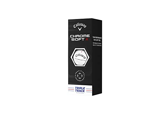 Callaway Golf Chrome Soft X Golf Balls (2022 Edition)