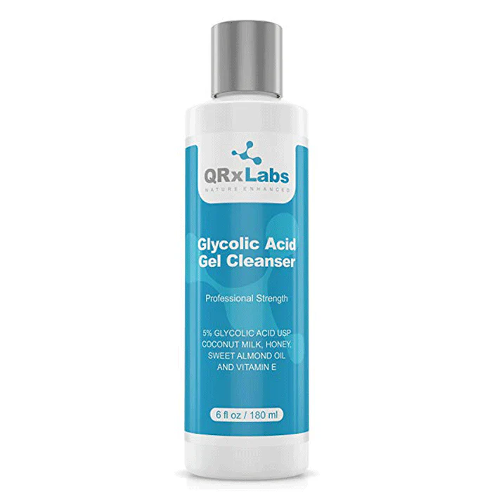 QRxLabs Glycolic Acid Gel Cleanser 180ml
