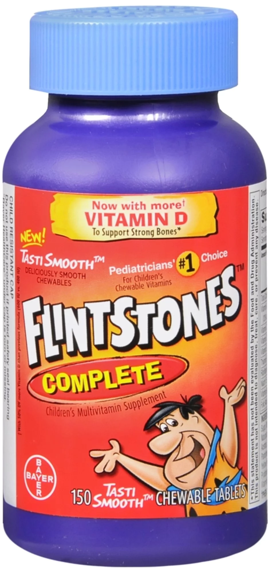 Flintstones Chewable Tablets Complete 150 Tablets (Pack of 2)