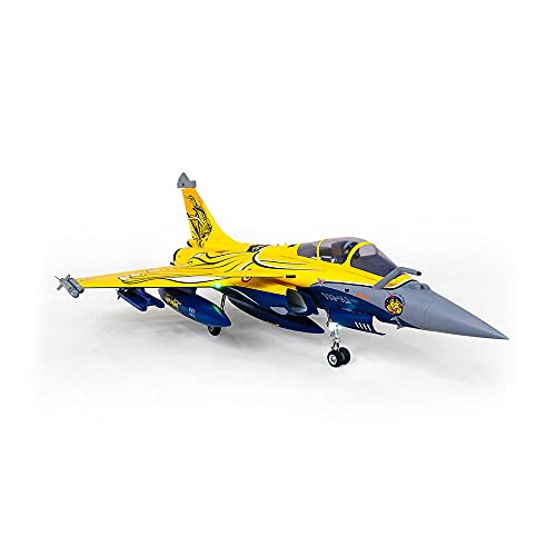 Fms Rc Plane 6 Channel Remote Control Airplane 64MM Rafale NATO Tiger Meet 11-Blade EDF Planes for Adults PNP (No Radio, Battery, Charger)… 64mm Rafale -Pnp