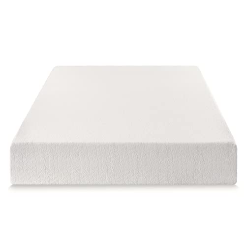 Best Price Mattress 8 inch Twin Mattress Bed-In-A-Box, Green Tea Memory Foam, White