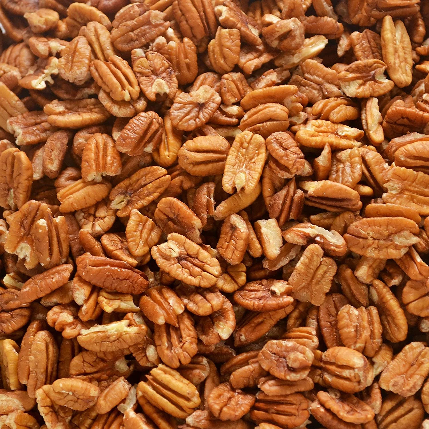 Pecan Shop Fresh Texas Native Pecan Halves, Unsprayed Raw Wild-Harvested-30 lb