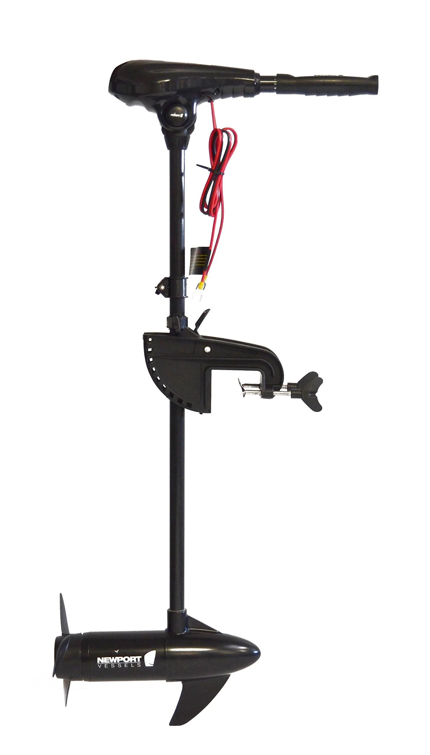 Newport Vessels X-Series 55 lb. Thrust Saltwater Transom Mounted Electric Trolling Motor with 36x22 Shaft
