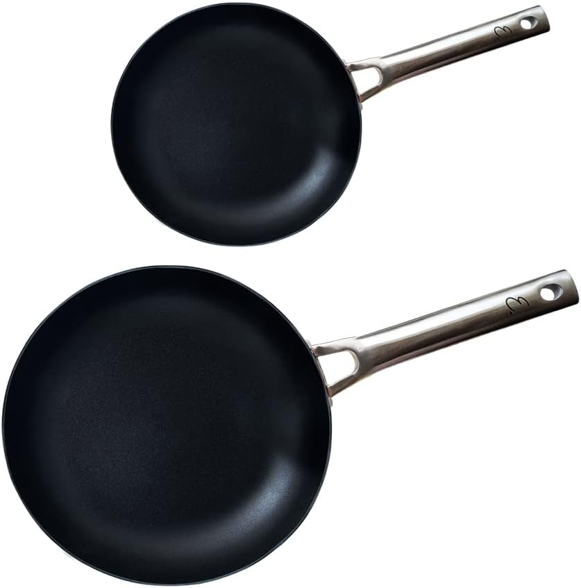 Emeril Lagasse Forever Pans, Hard-Anodized Nonstick, Black (7.5 QT Casserole Pan with Lid)
