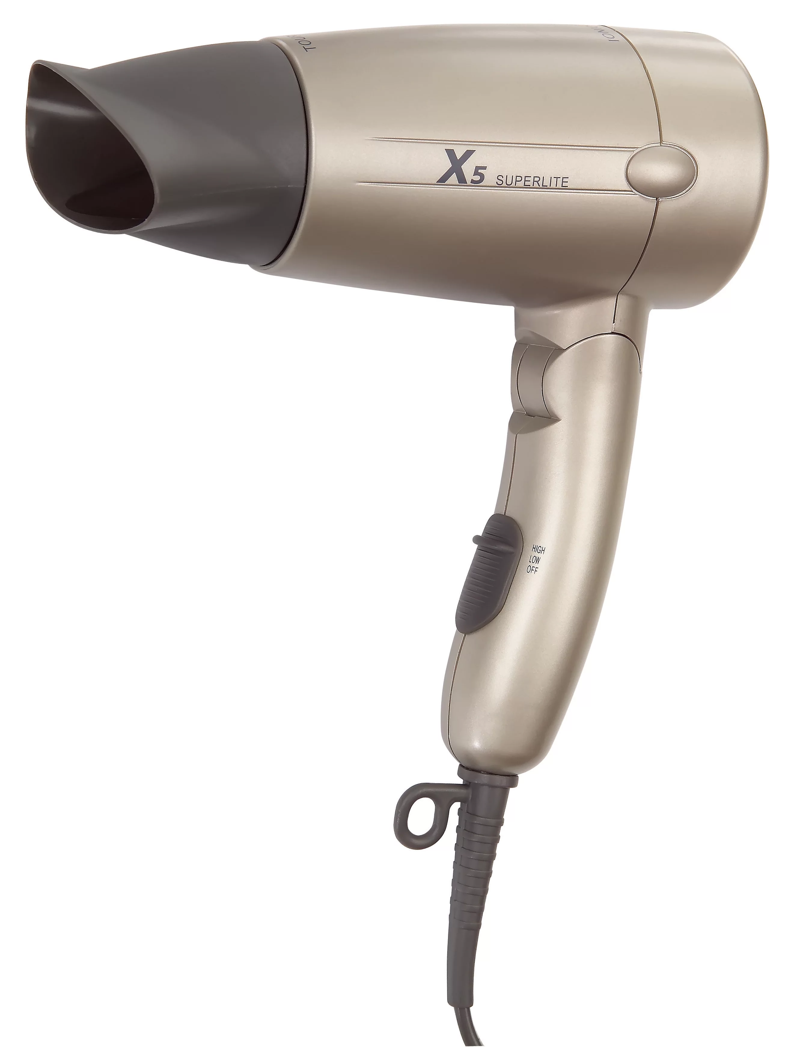 X5 Travel Hair Dryer Dual Voltage 1600W