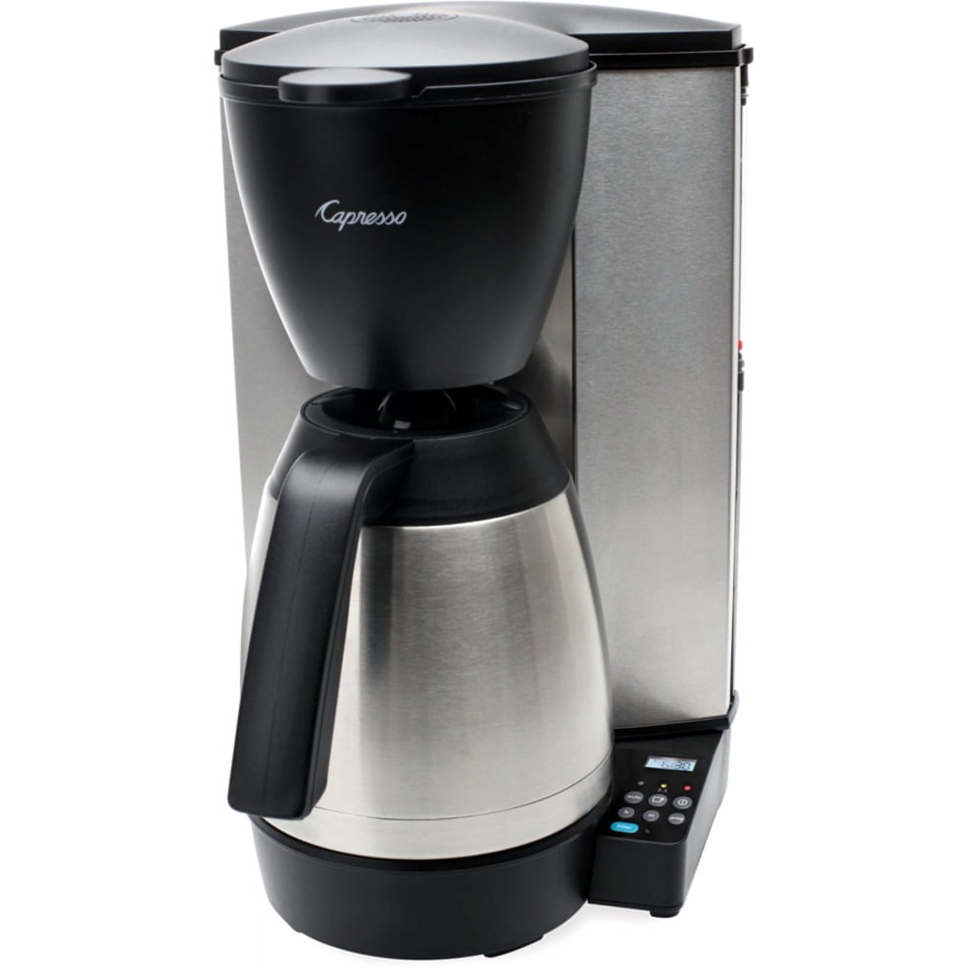 Capresso MT600 PLUS 10-Cup Programmable Coffee Maker with Thermal Carafe