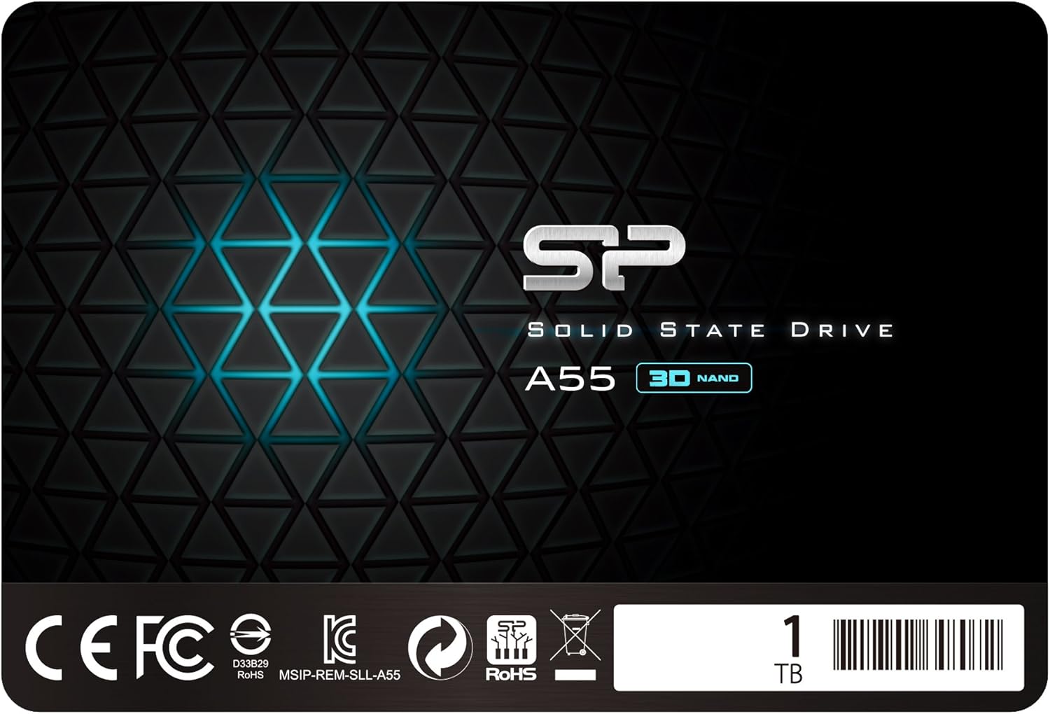 SP 1TB SSD 3D NAND A55 SLC Cache Performance Boost SATA III 2.5