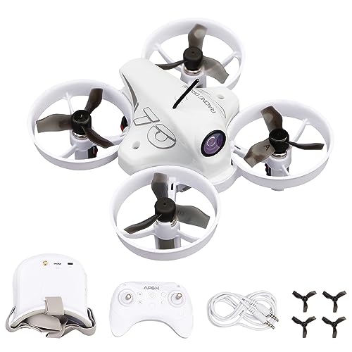 Mini FPV Drone Kit for Beginners, First-Person View Drone with FPV Goggles Suitable for Novice Practice Drones, Super-Wide 120° MINI FPV Drone With Low-Latency 5.8G Transmission