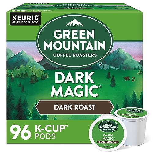 Green Mountain Coffee Roasters Dark Magic Keurig Single-Serve K-Cup Pods, Dark Roast Coffee, 72 Count