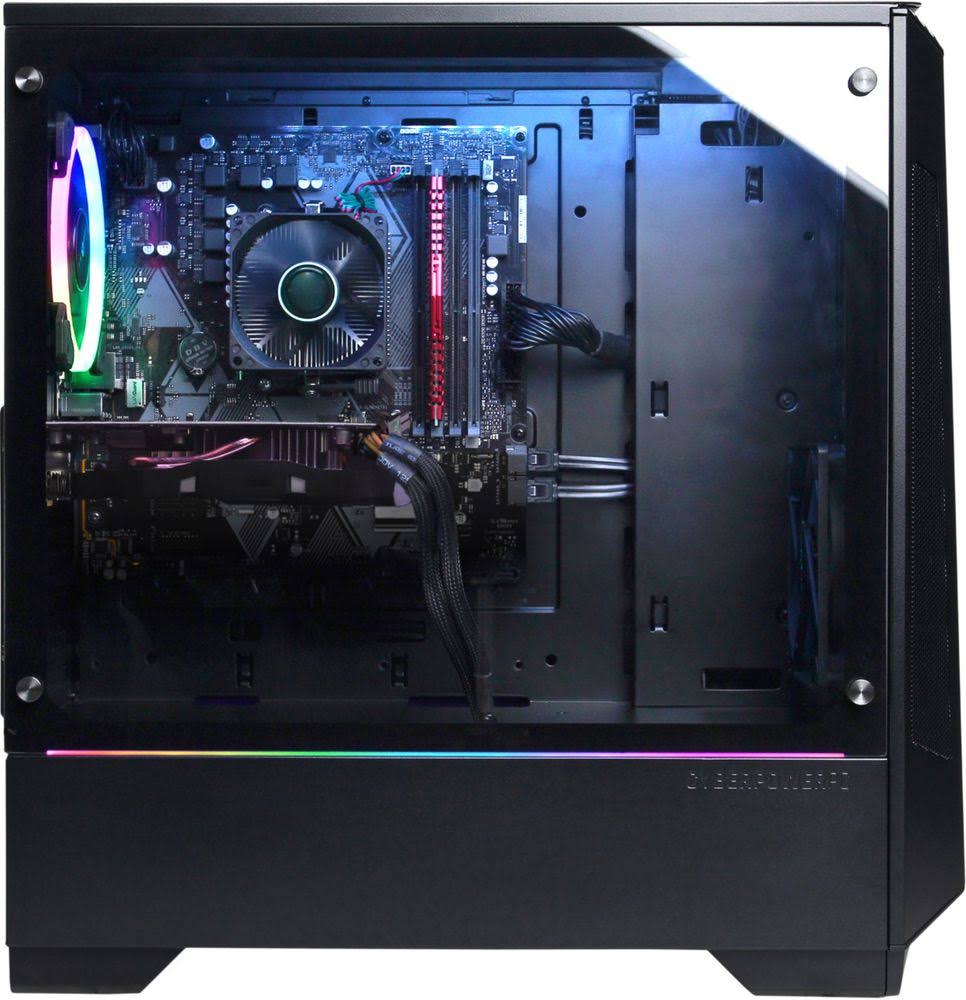 Cyberpowerpc - Gamer Master Gaming Desktop - AMD Ryzen 3 2300X - 8GB Memory - AMD Radeon RX 560 2GB - 1TB HDD - Black