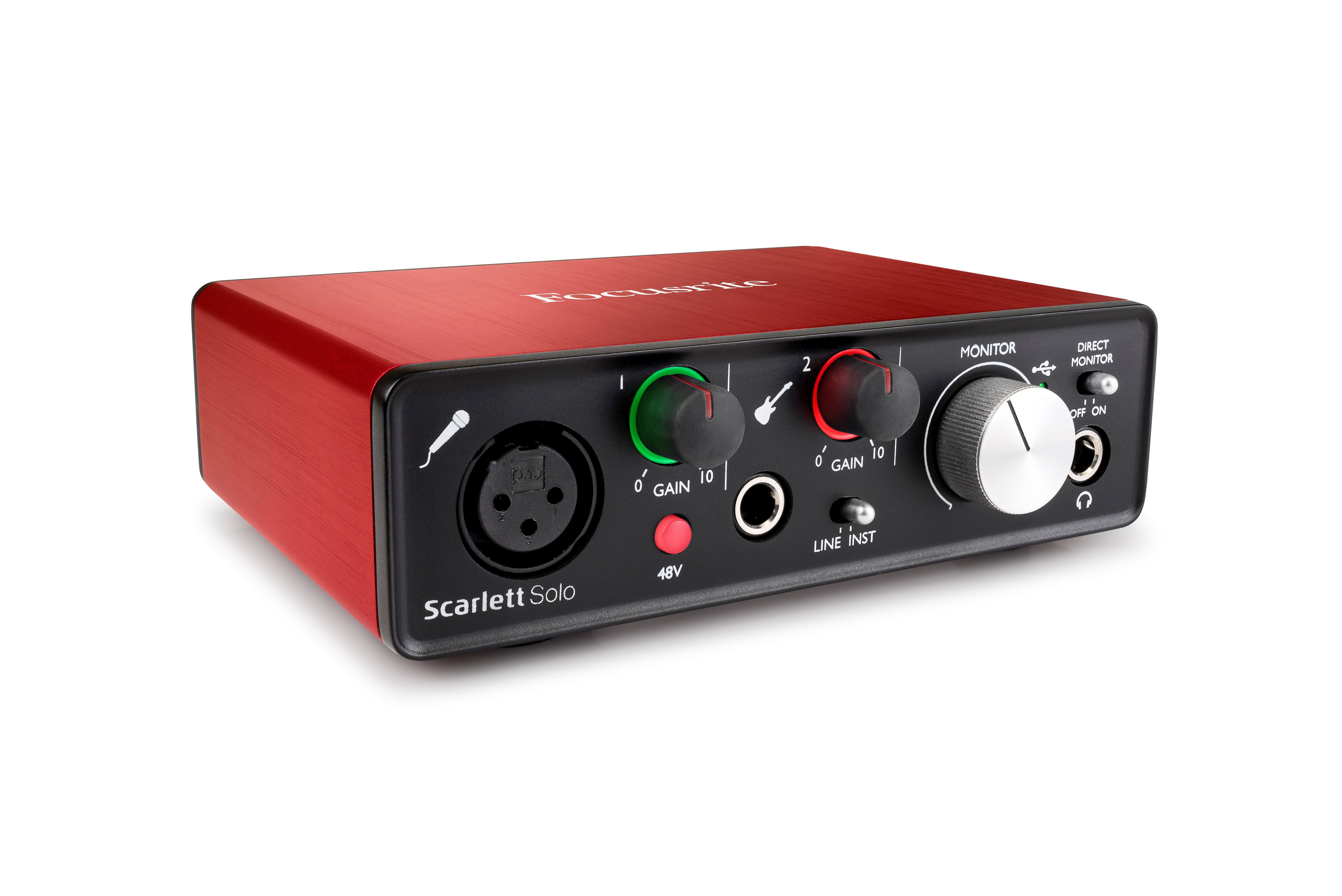 Focusrite Scarlett Solo USB Audio Interface