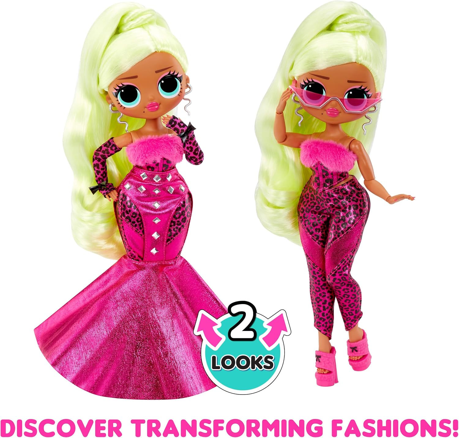 LOL Surprise OMG Lady Diva Fashion Doll with Multiple Surprises Including Transforming Fashions and Fabulous Accessories – Great Gift for Kids Ages 4+
