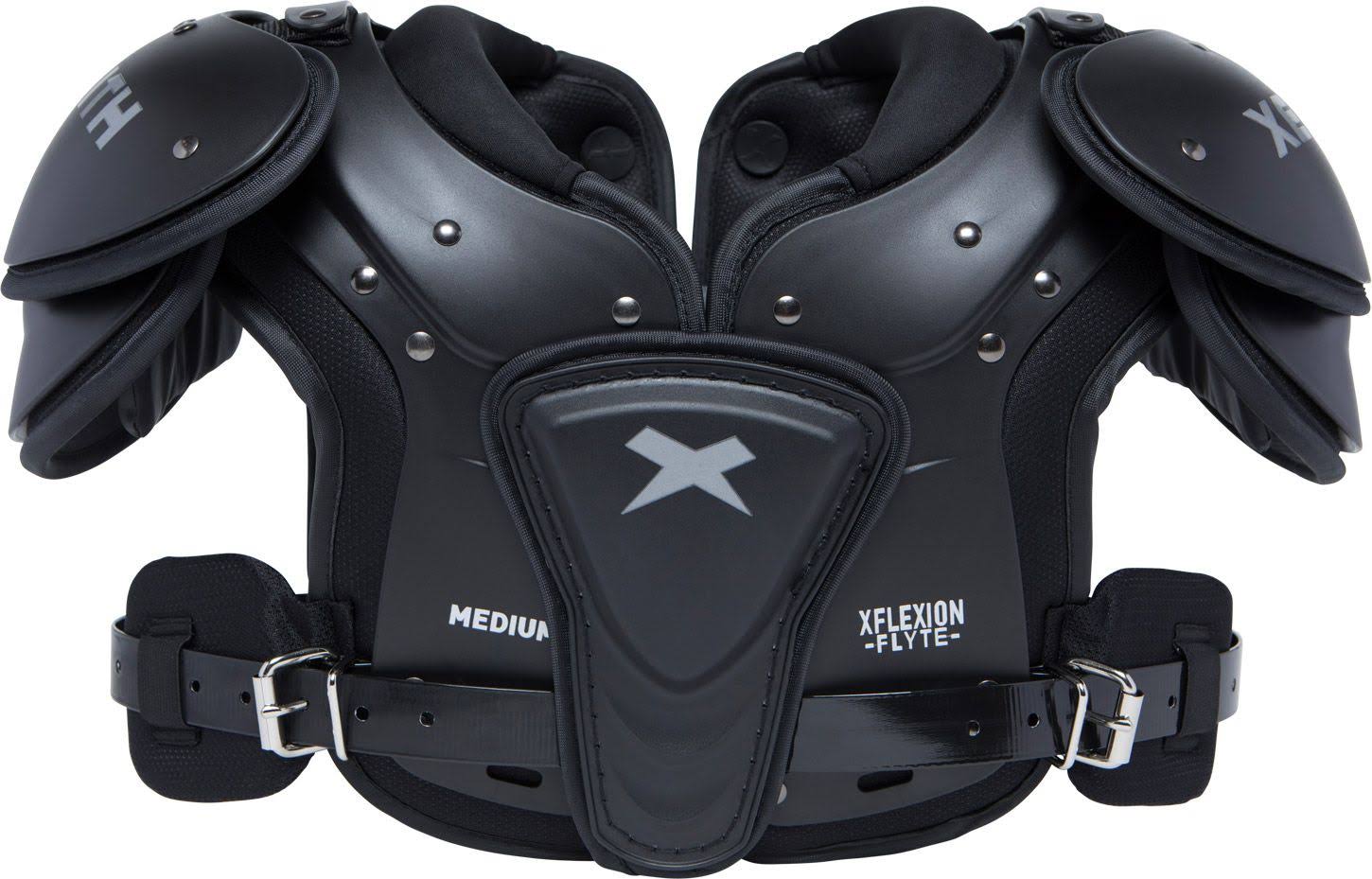 Xenith Youth Flyte Football Shoulder Pads, Kids, Small, Black