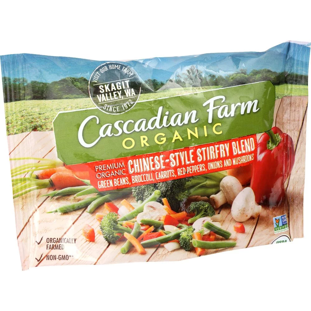 Cascadian Farm Organic Premium Chinese-Style Stir fry Blend Vegetable, 10 Ounce -- 12 per Case.