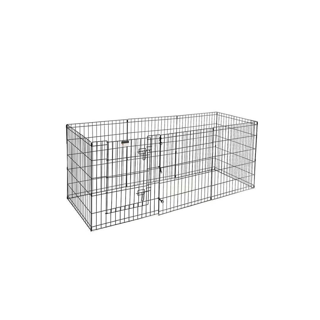 Pet Adobe Folding Metal Pet Playpen 8 Panel 959085LJO - Pet Supplies online store