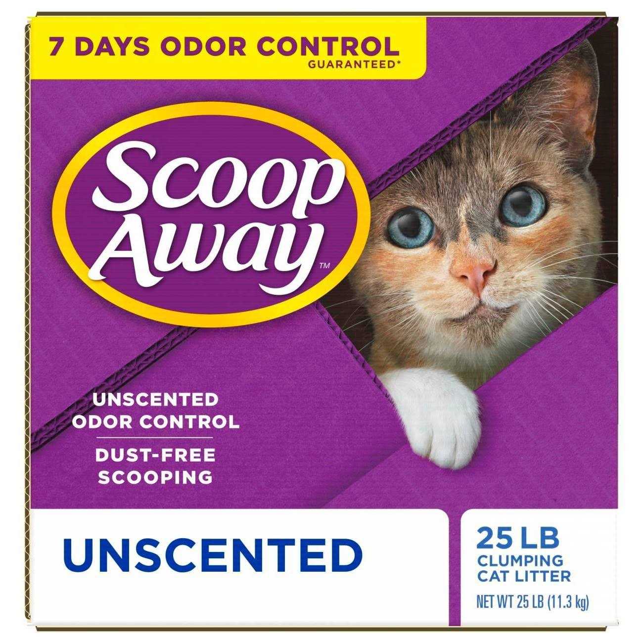 Scoop Away Unscented Clumping Cat Litter - Pet Supplies online store