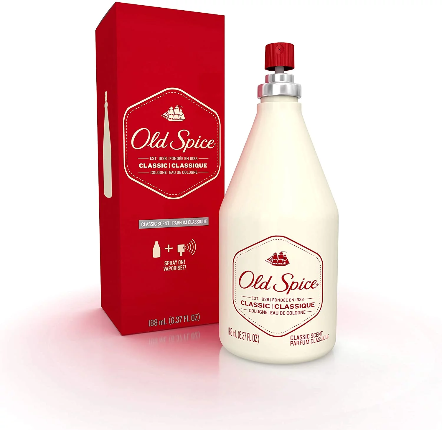 4 Pack, Old Spice Pure Sport Aftershave 6.37 oz