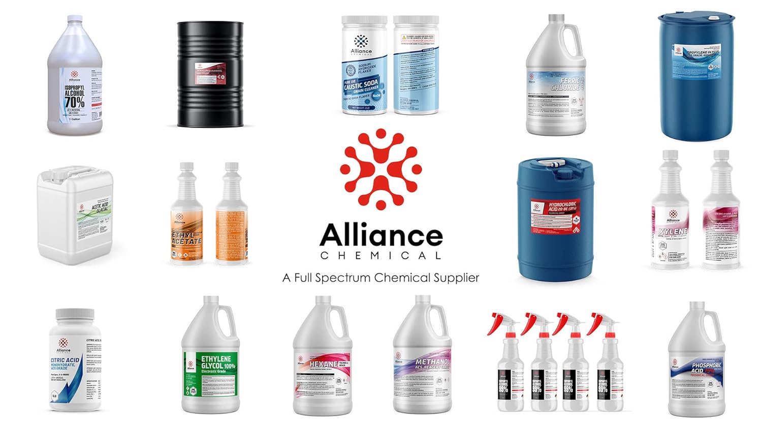 Toluene - 5 Gallon Pail - Solvent in Paints, Lacquers, Glues, Correction Fluid, and Nail Polish Remover - Made in America - Alliance Chemical