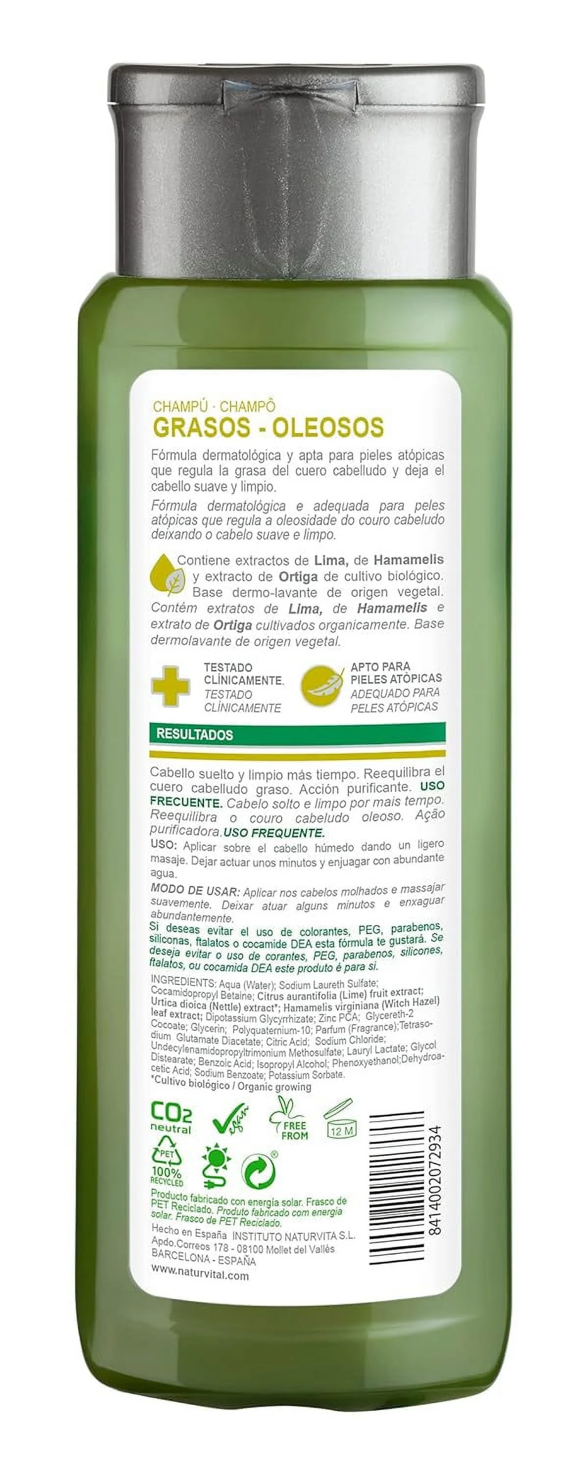 Moisturising Shampoo By Natur