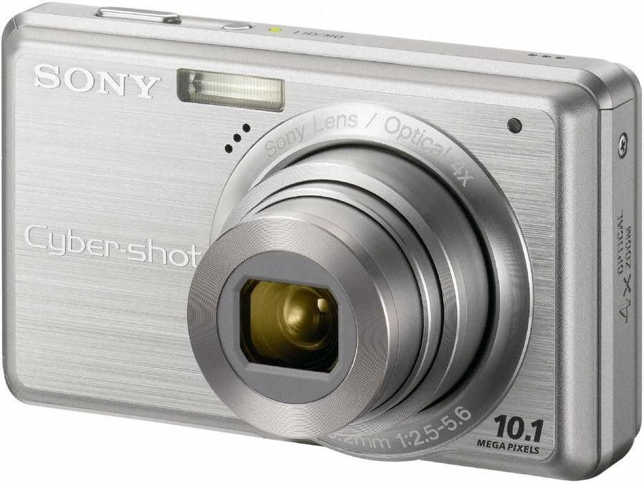 Sony Cybershot DSC-S950 10MP Digital Camera with 4x Optical Zoom with Super Steady Shot Image Stabilization (Silver)