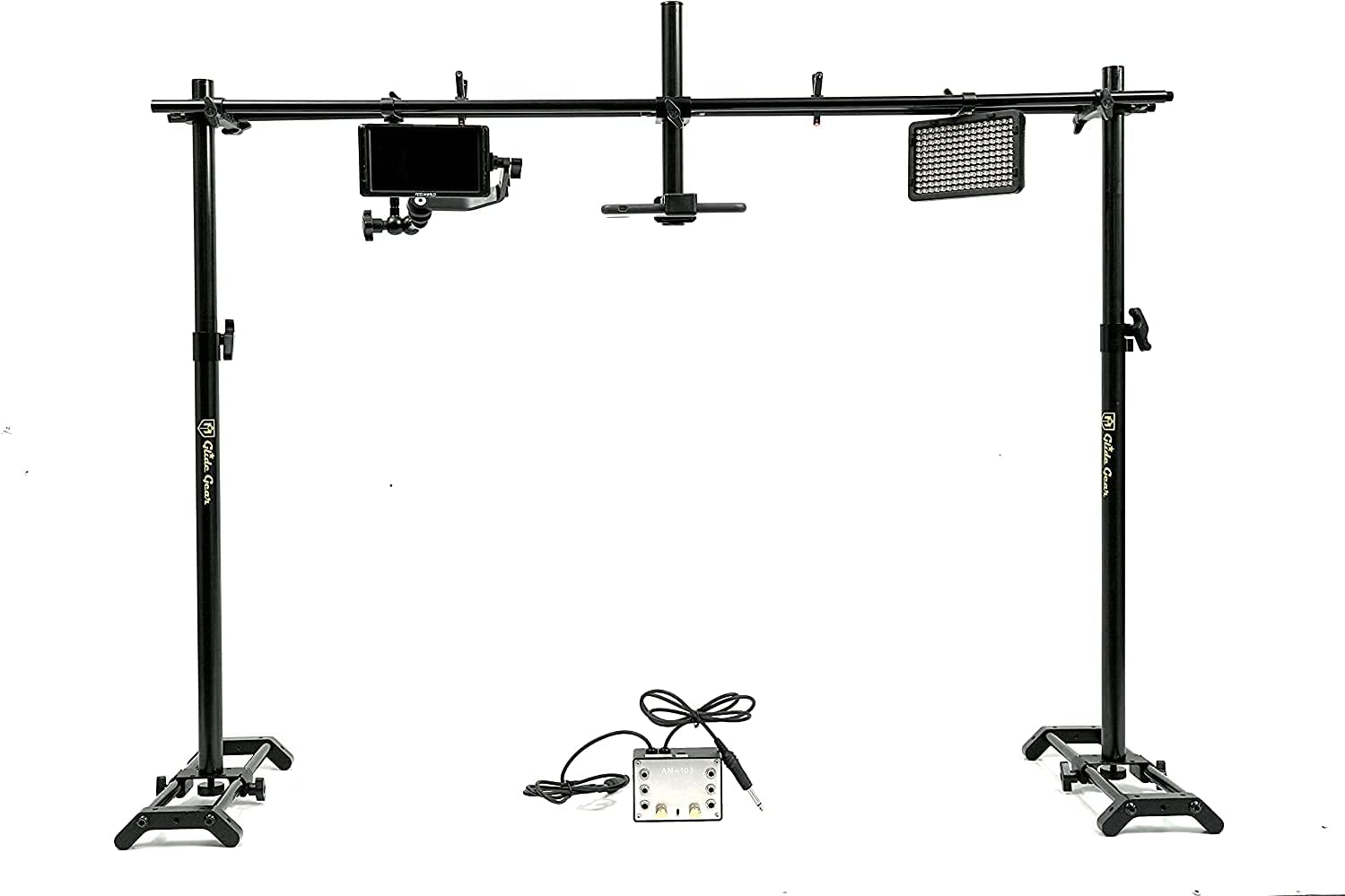 Glide Gear OH 200 Modular/Adjustable Video Camera Smartphone Overhead All Metal Flat Lay Rig Mount