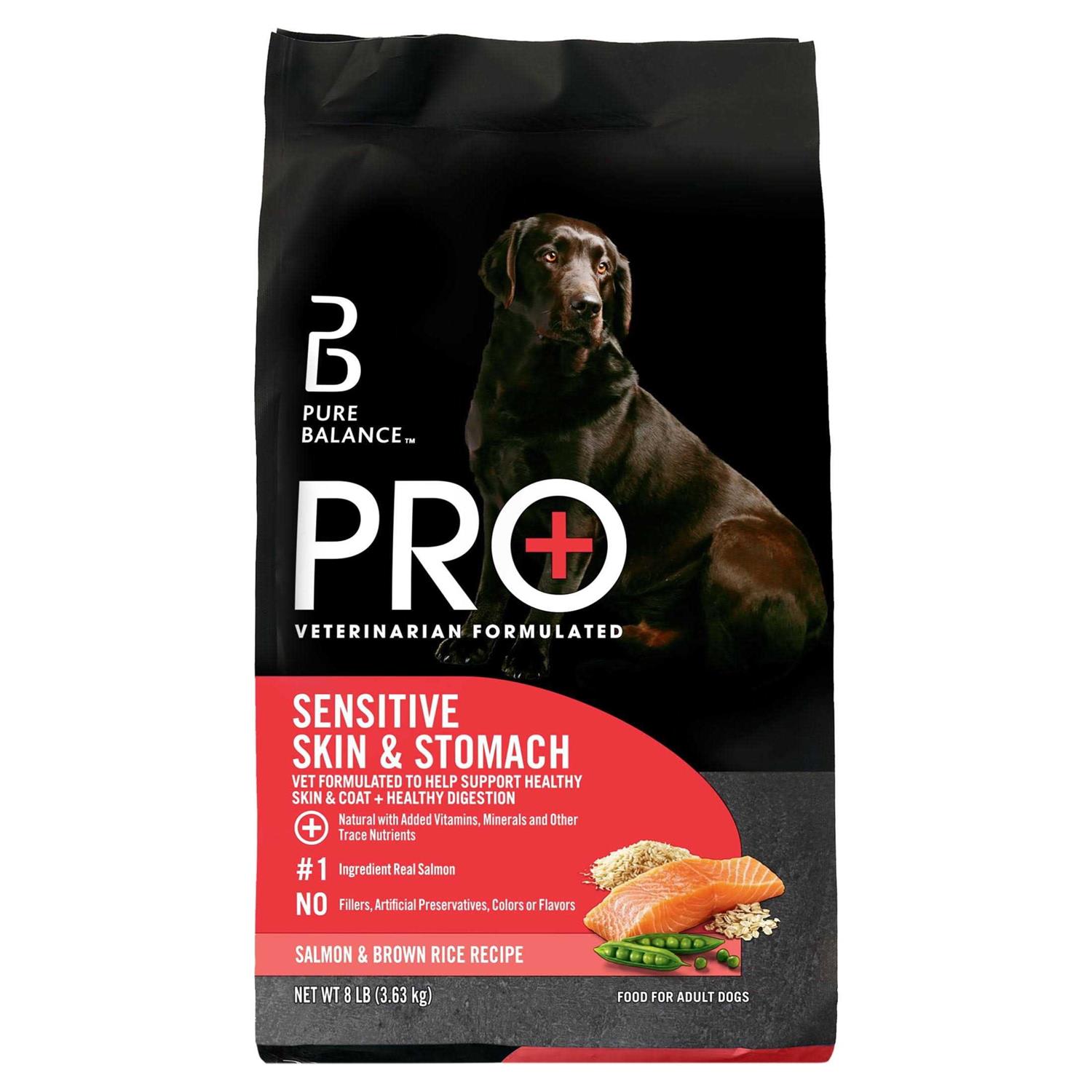 Pure Balance Pro+ Sensitive Skin Stomach Dog Food - Pet Supplies online store
