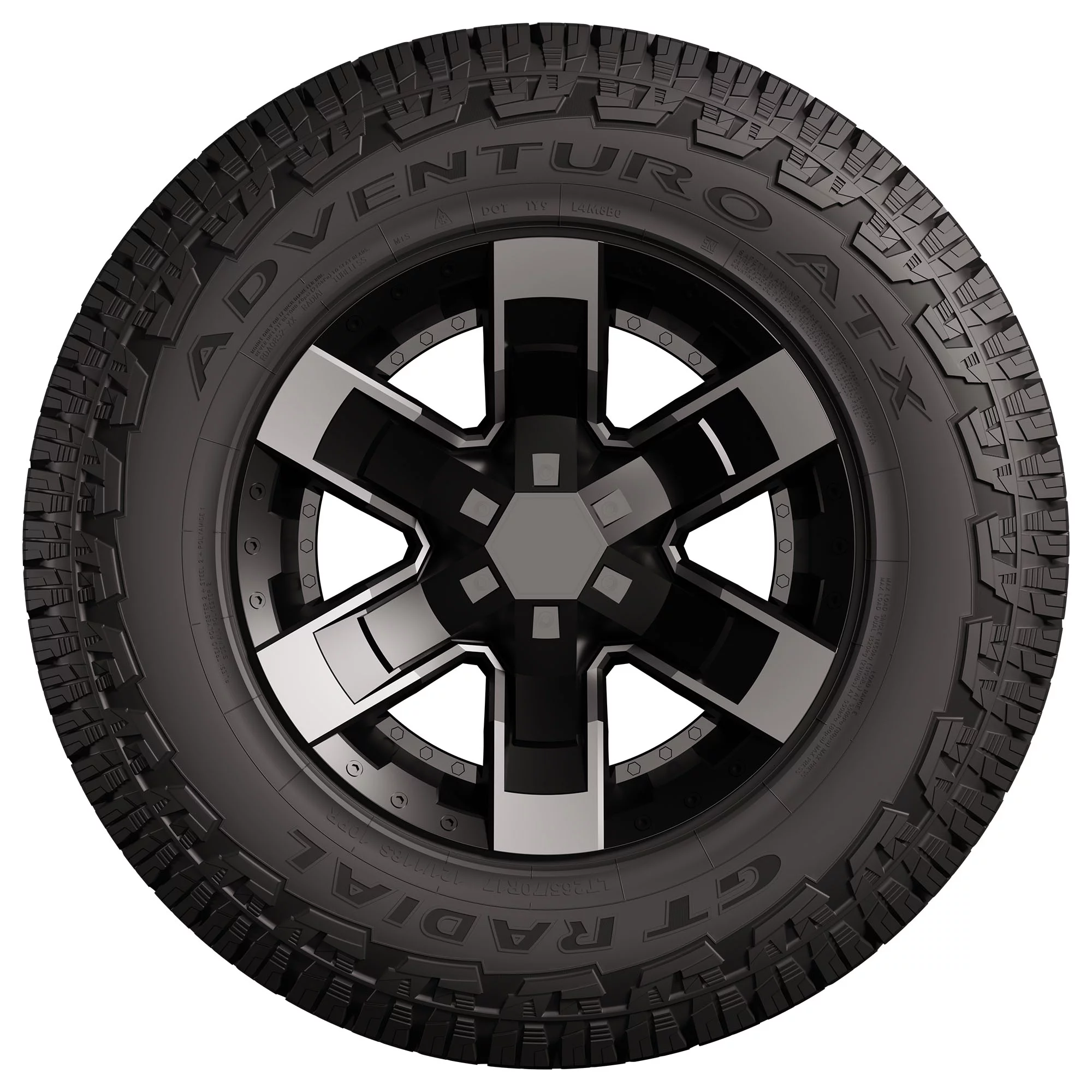 GT Radial Adventuro ATX All Terrain LT245/75R17 121/118S E Light Truck Tire
