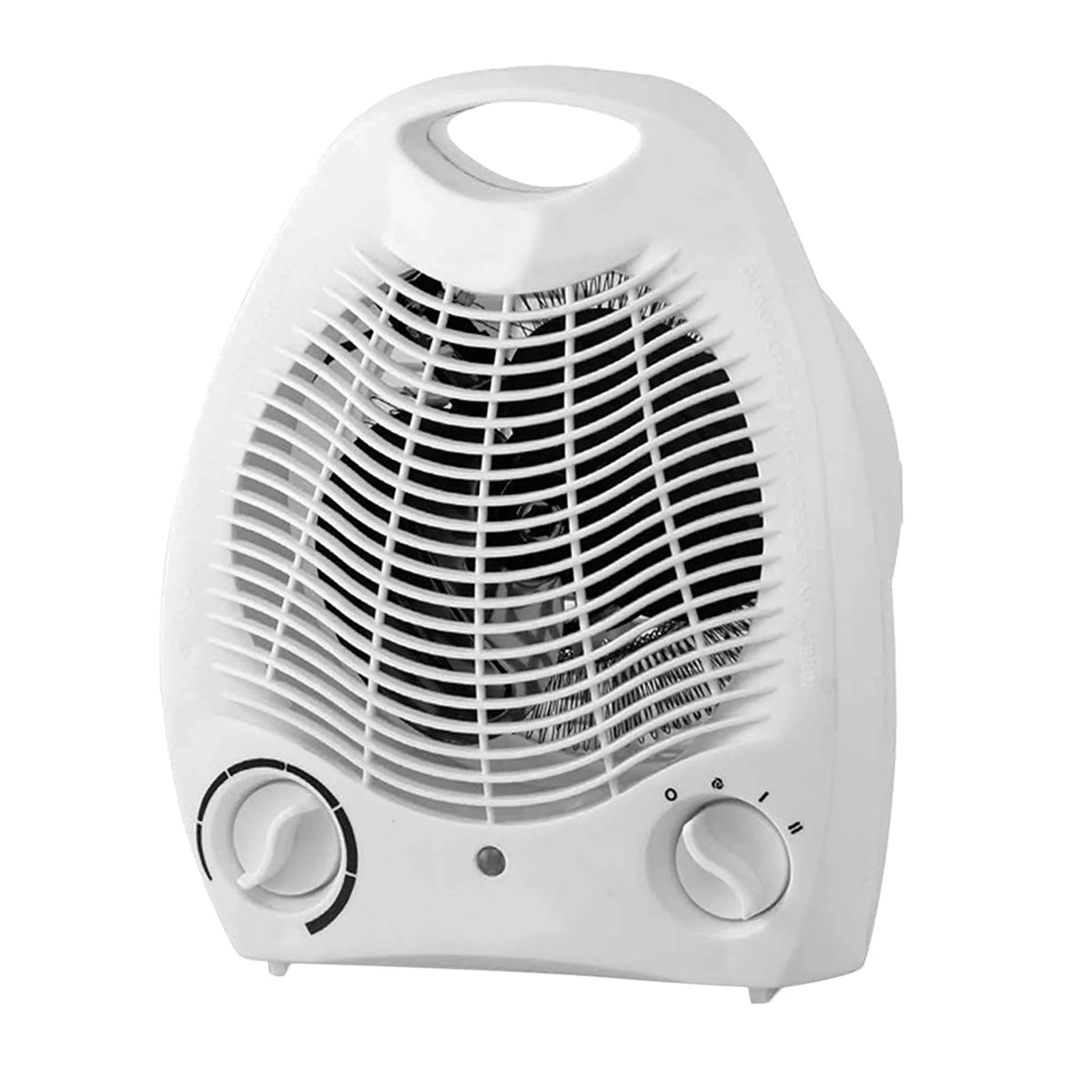 Electric Fan Forced Portable Heater, Small Space Heater for Indoor Office & Small Space