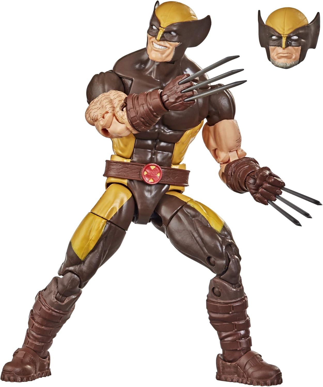 Marvel Hasbro Legends Series X-Men 6-inch Collectible Wolverine Action Figure Toy, Premium Detail and Accessory, Ages 4 and Up