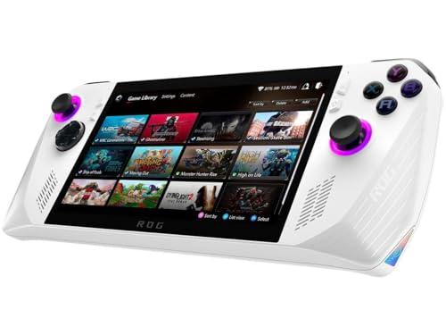 ASUS - ROG Ally Gaming Handheld Console - Z1 Processor, 512GB, 1080p 120Hz Display,White
