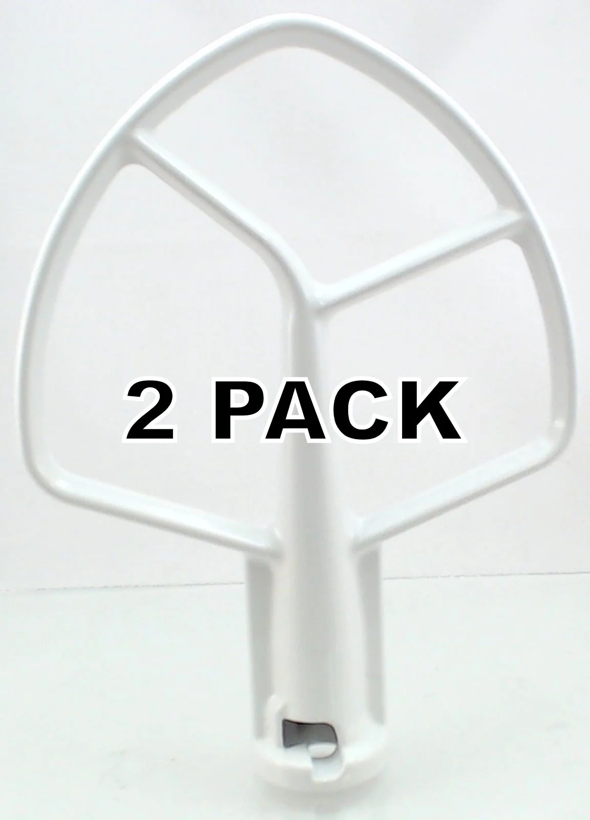 2 Pk, Stand Mixer 5 QT Coated  Beater for KitchenAid, K5AB, W10807813, 9707670