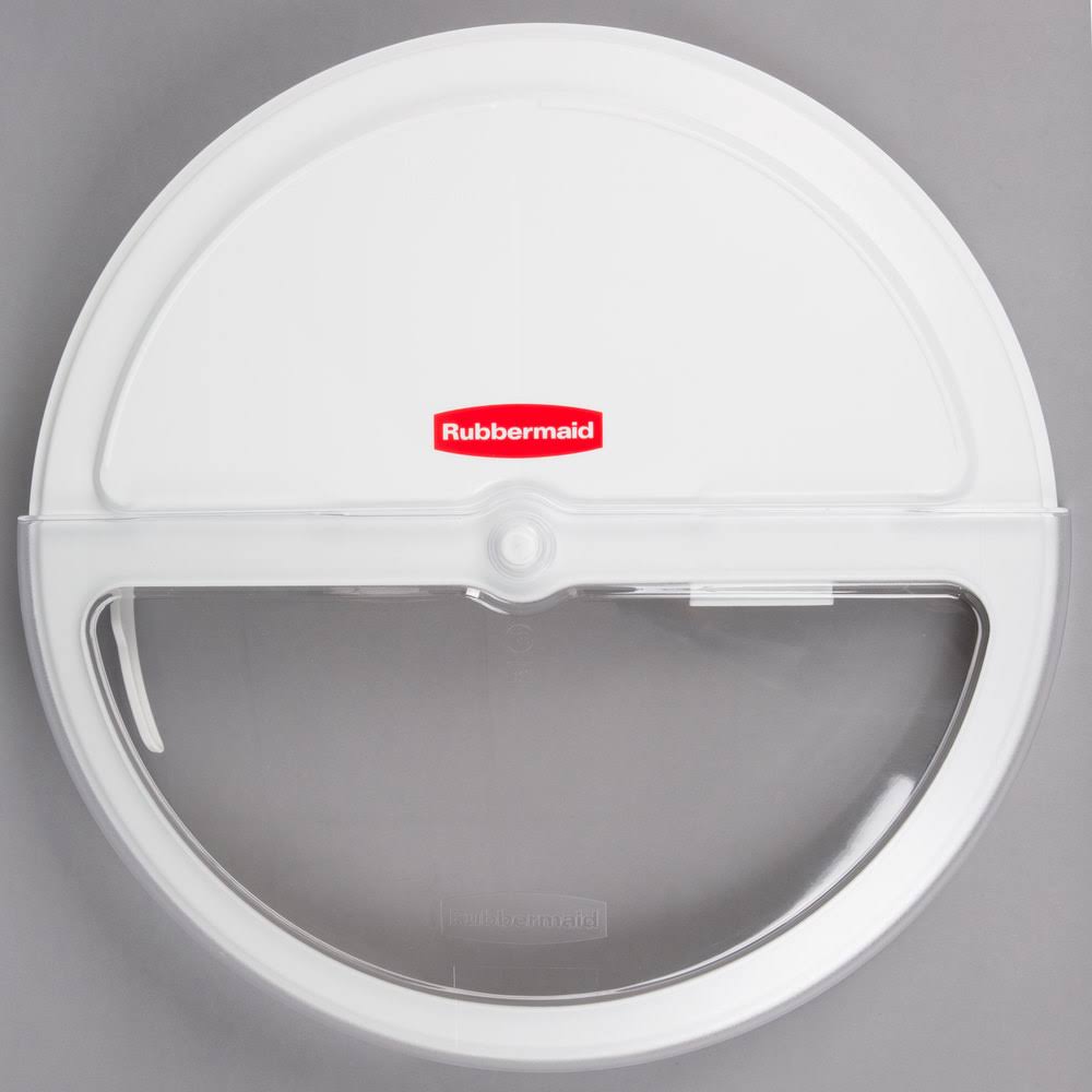 Rubbermaid ProSave White Sliding Lid with 4-Cup Scoop