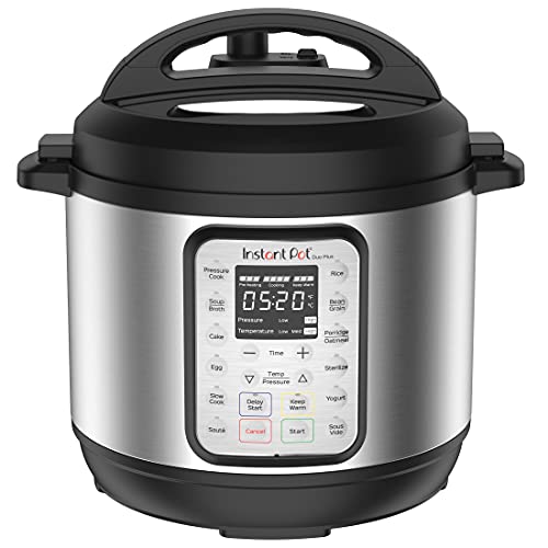 Instant Stainless Steel Duo Plus 9-In-1 Electric Dishwasher Safe Outer Lid Automatic pressure cooker