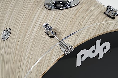 Pacific Drums & Percussion PDP Concept Maple Bop 3-Piece, Twisted Ivory Drum Set Shell Pack (PDCM18BPTI)
