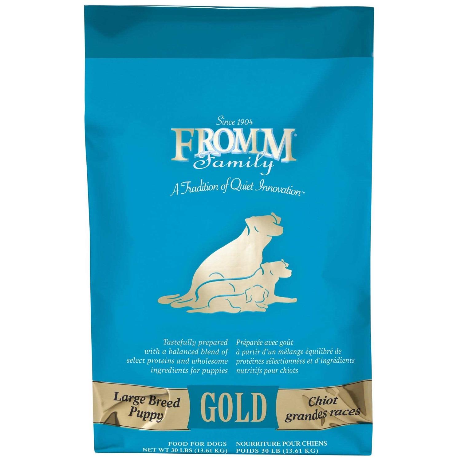Fromm Gold Dry Dog Food Large Breed Puppy - Pet Supplies online store