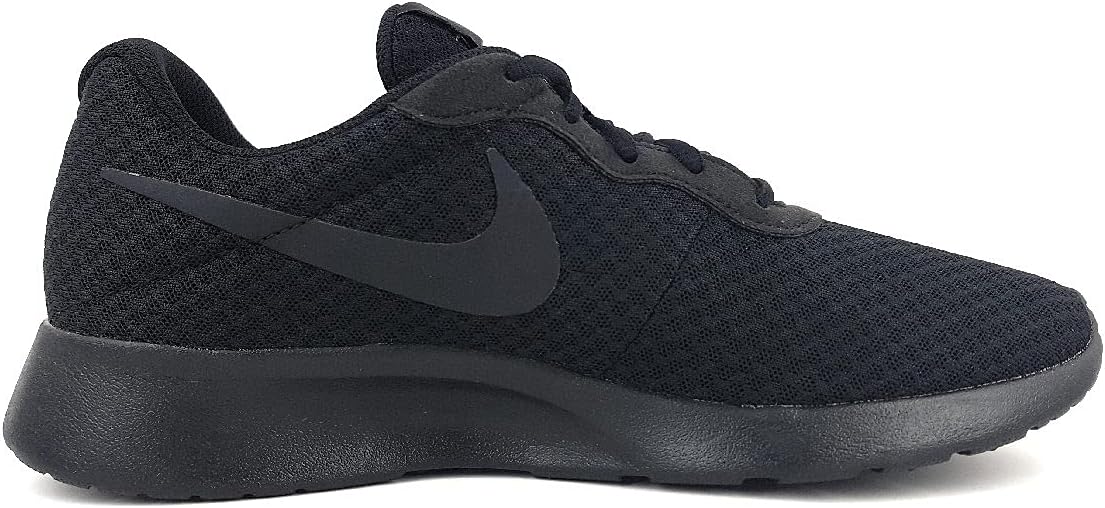 Nike Mens Tanjun Running Shoe, Black/Black/Anthracite 9.5
