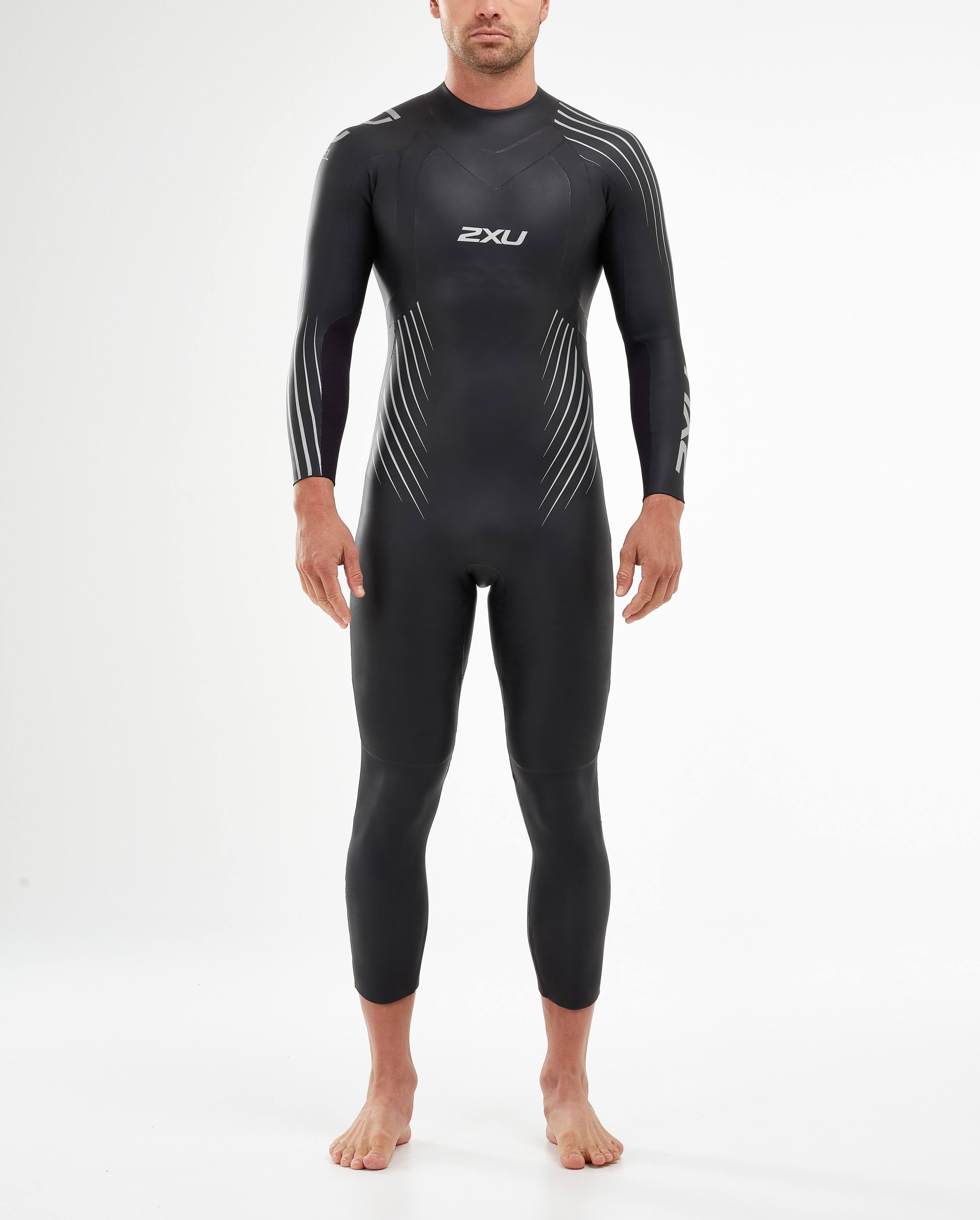 2XU Men&s P:1 Propel Wetsuit - 2020 - SM - Black/Shadow
