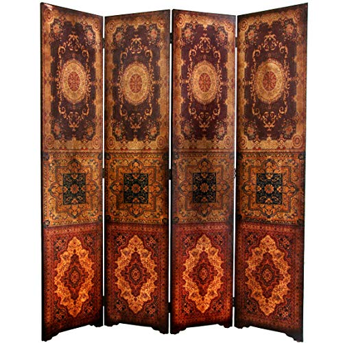 Oriental Furniture 6 ft. Tall Olde-Worlde Baroque Room Divider