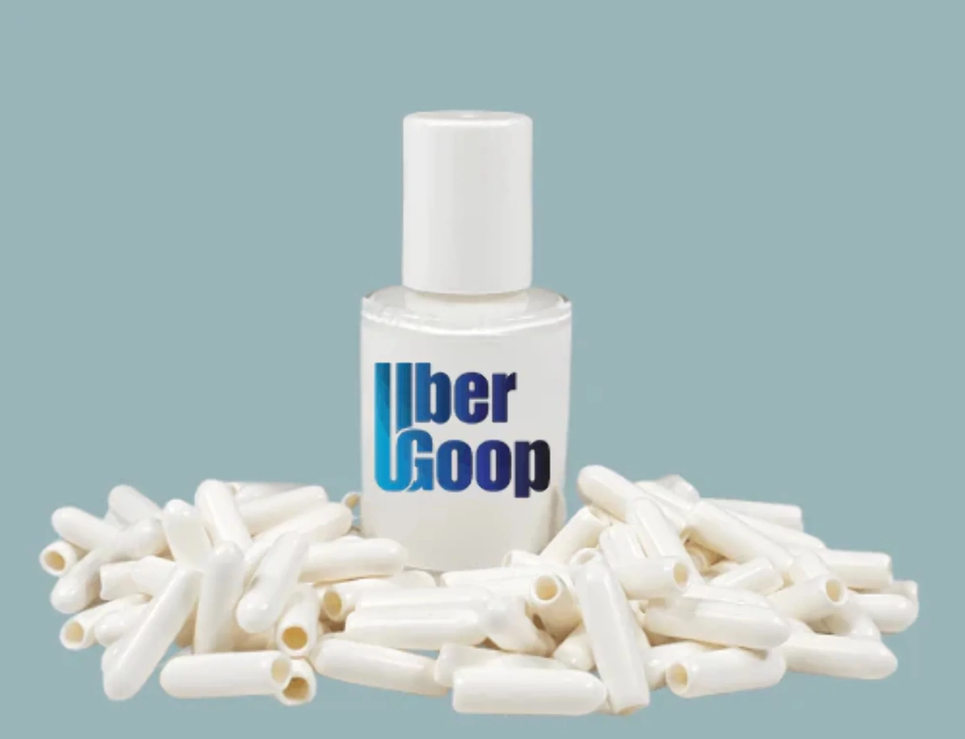 Uber Goop™ White Dishwasher Rack Repair Coating Kit w/100 caps - 1 oz (NEW SIZE)