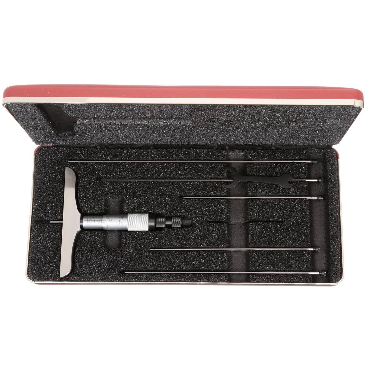 Starrett Depth Micrometer, 449BZ-6R