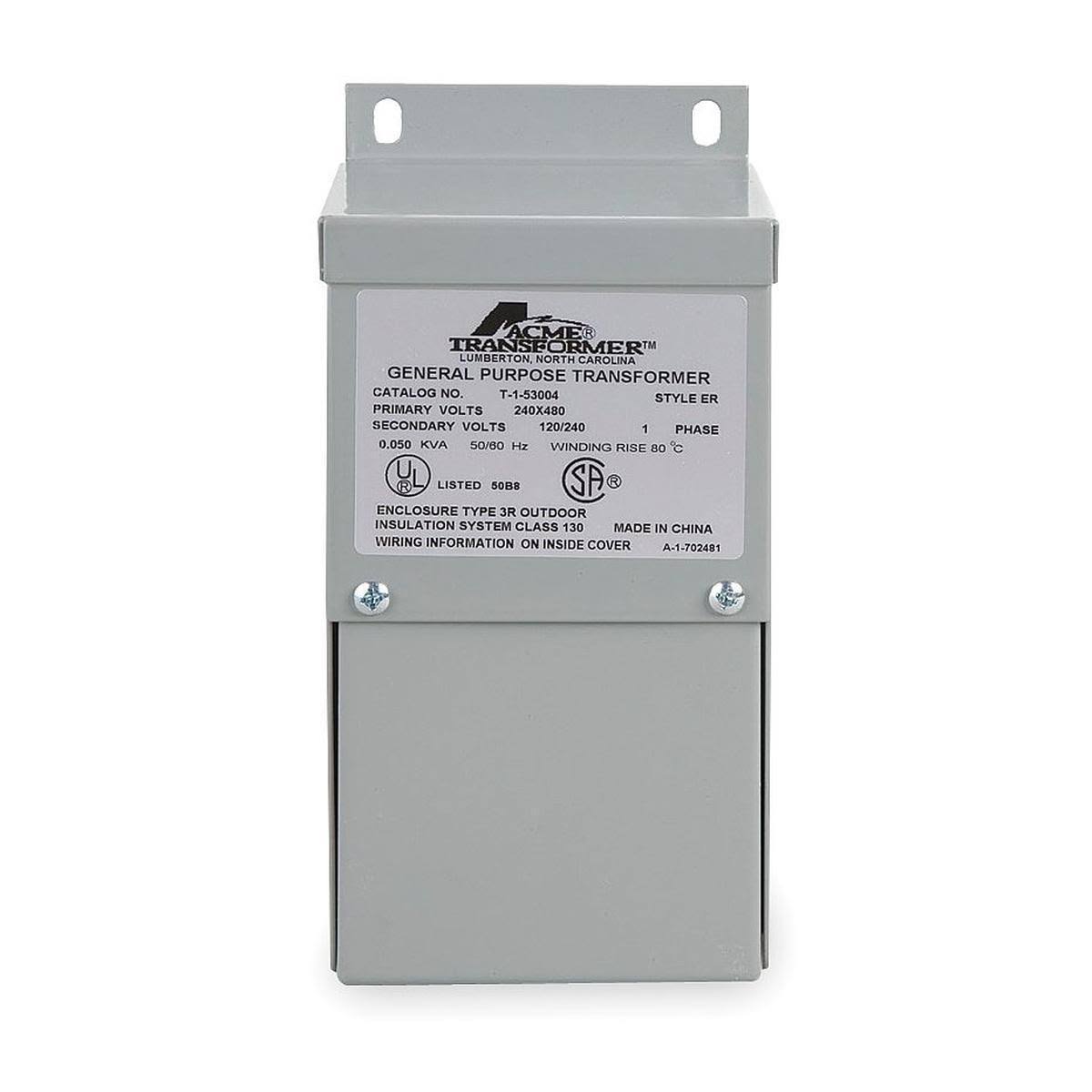 Acme Electric T279742S Transformer,2Kva