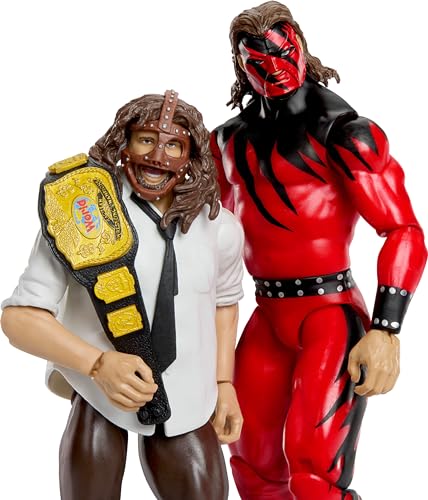 Mattel WWE Main Event Showdown Mankind & Kane 2-Pack